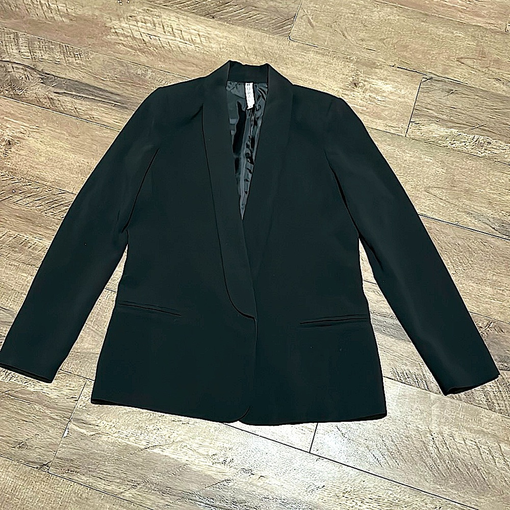 Mural Black Blazer Size S